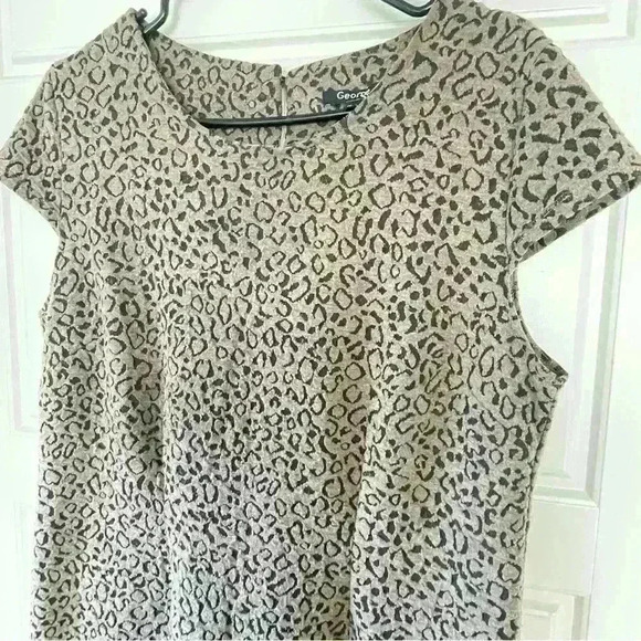 ANIMAL PRINT  GEORGE SIZE XL DRESS - Picture 2 of 9